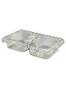 Barquette B04-2Compartiments (140pcs) L27 x l18 x H5 cm