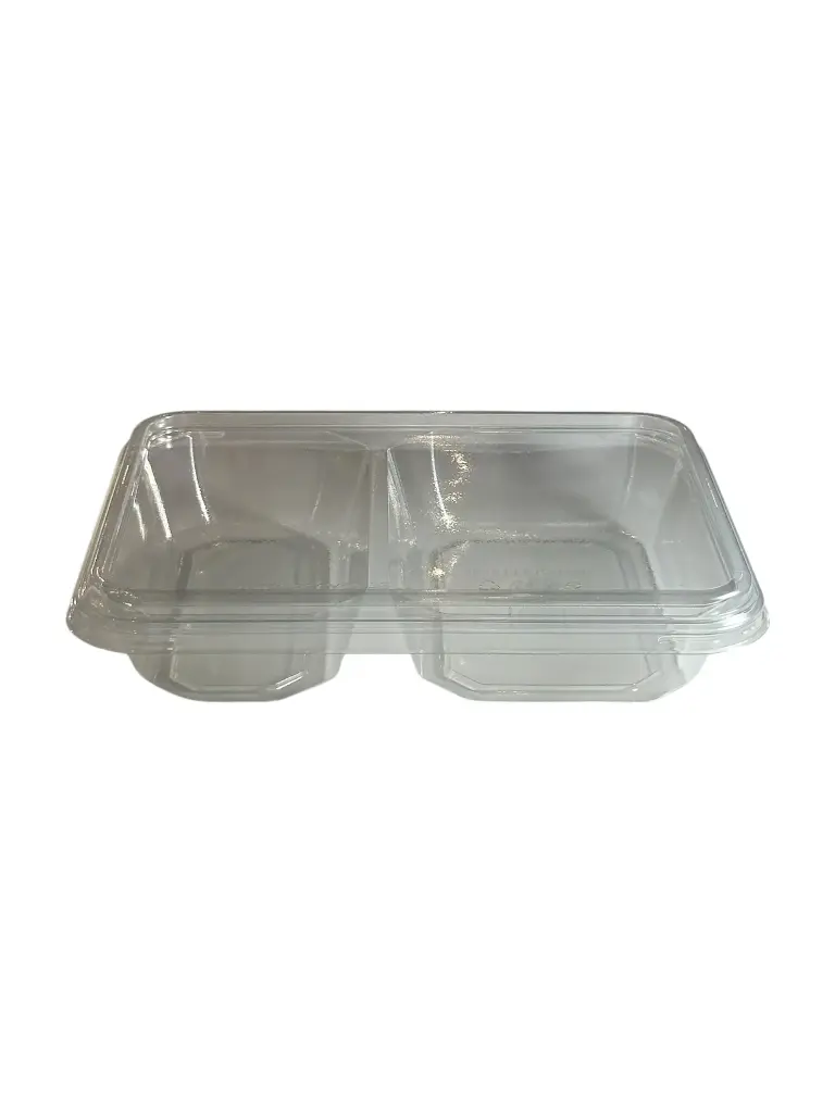 Barquette B05-2Compartiments (200pcs) L23 x l18 x H5