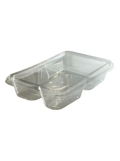 [EMBPOX-B04-3CX140] Barquette B04-3Compartiments (140pcs) L27 x l18 x H5 cm