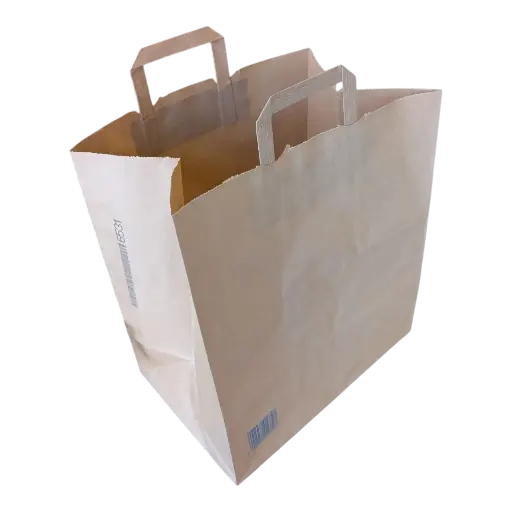 [EMSKLT-321734X250] Sac kraft 32+17x34cm (250 pcs)